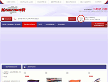 Tablet Screenshot of kingfisher.com.br